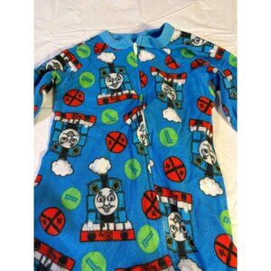 Thomas the Tank Engine Train Sleeper Footed One Piece Boys Size 2T Pajamas